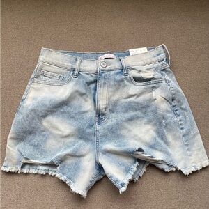 Women's Blue Denim Shorts